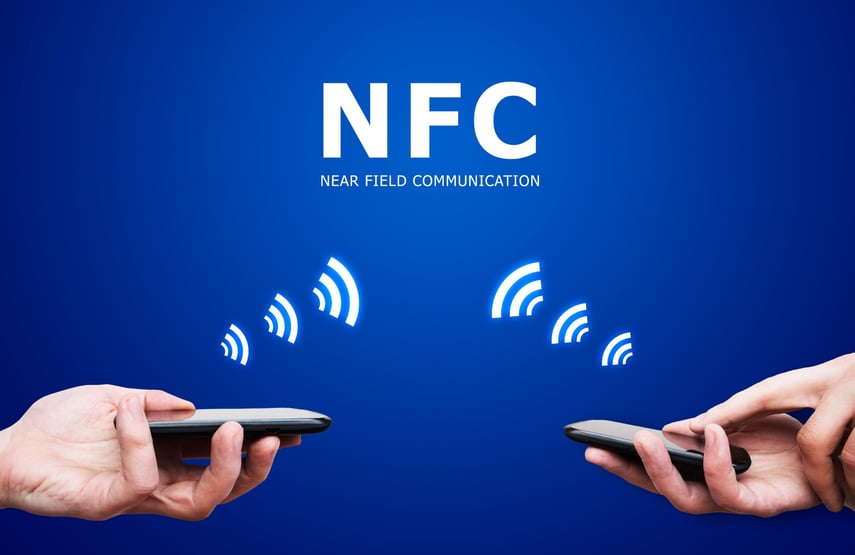 NFC Technology Used to Share Information Between Phones