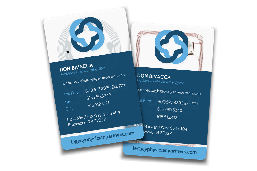 Custom NFC Cards For Your Business Designed by Plastic Printers